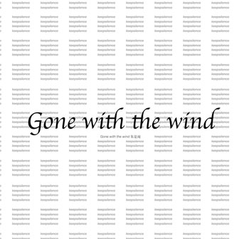 朱是闻《gone with the wind》MP3音乐歌词下载 gone with the wind专辑